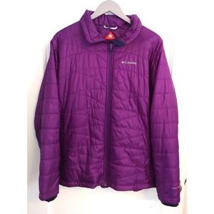 Columbia Plus Size Purple Omni Heat Winter Coat 2X